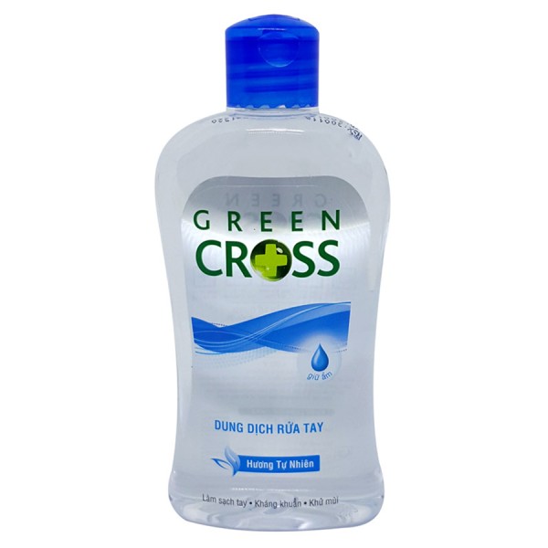 Dung dịch rửa tay khô Green Cross hương Tự nhiên (250ml)
